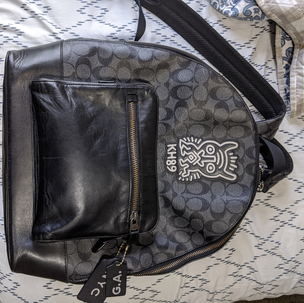 Keith Herring Edition Coach Bookbag